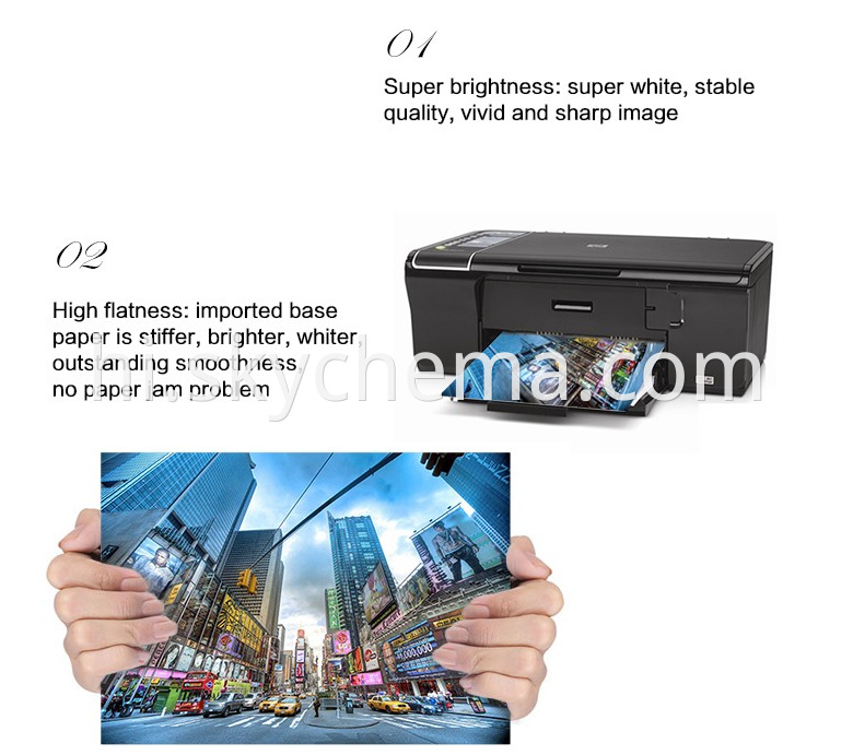 1-4glossy photo paper